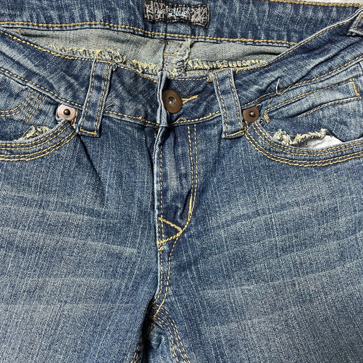 Vintage Blue Denim Jeans
