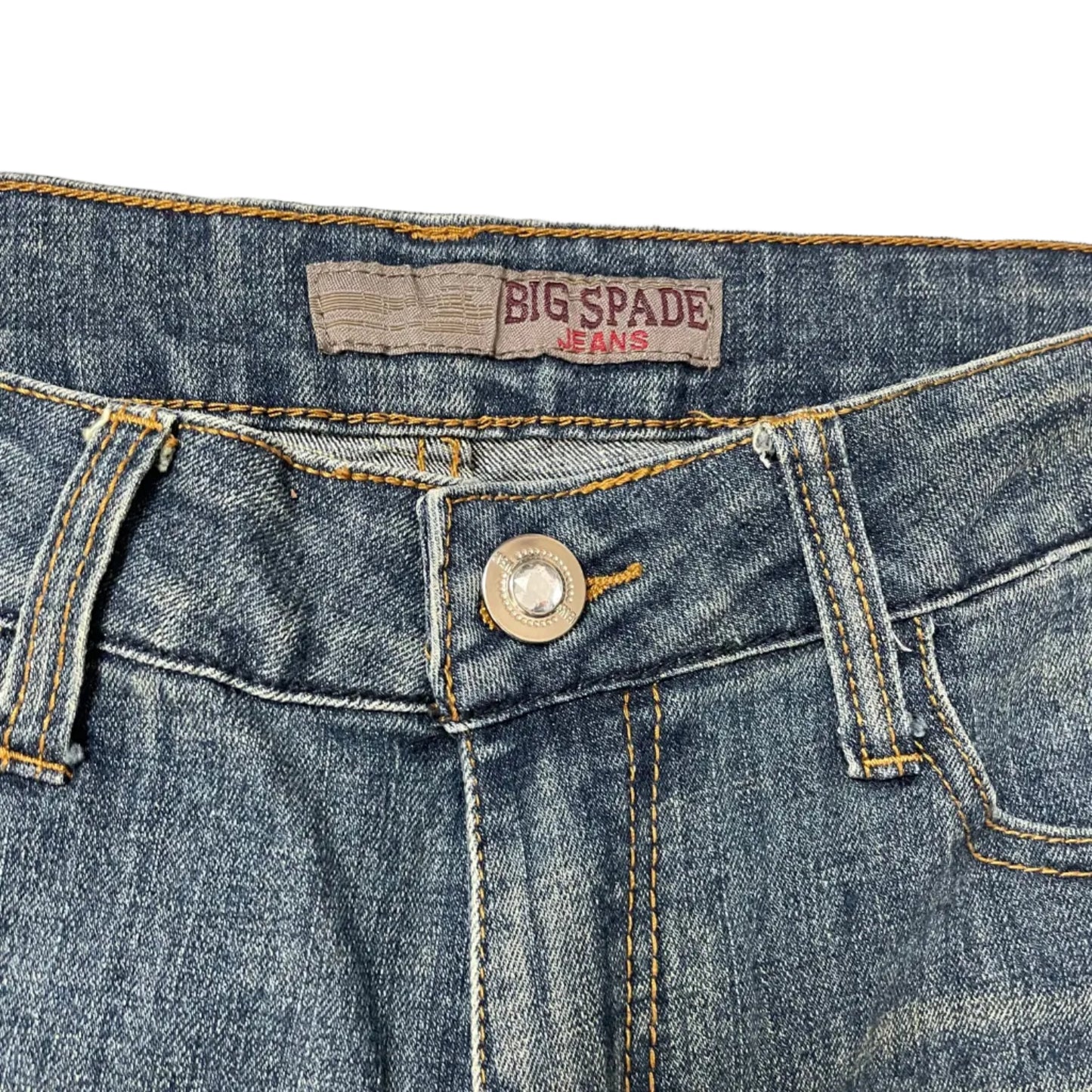 Washed Blue Jeans