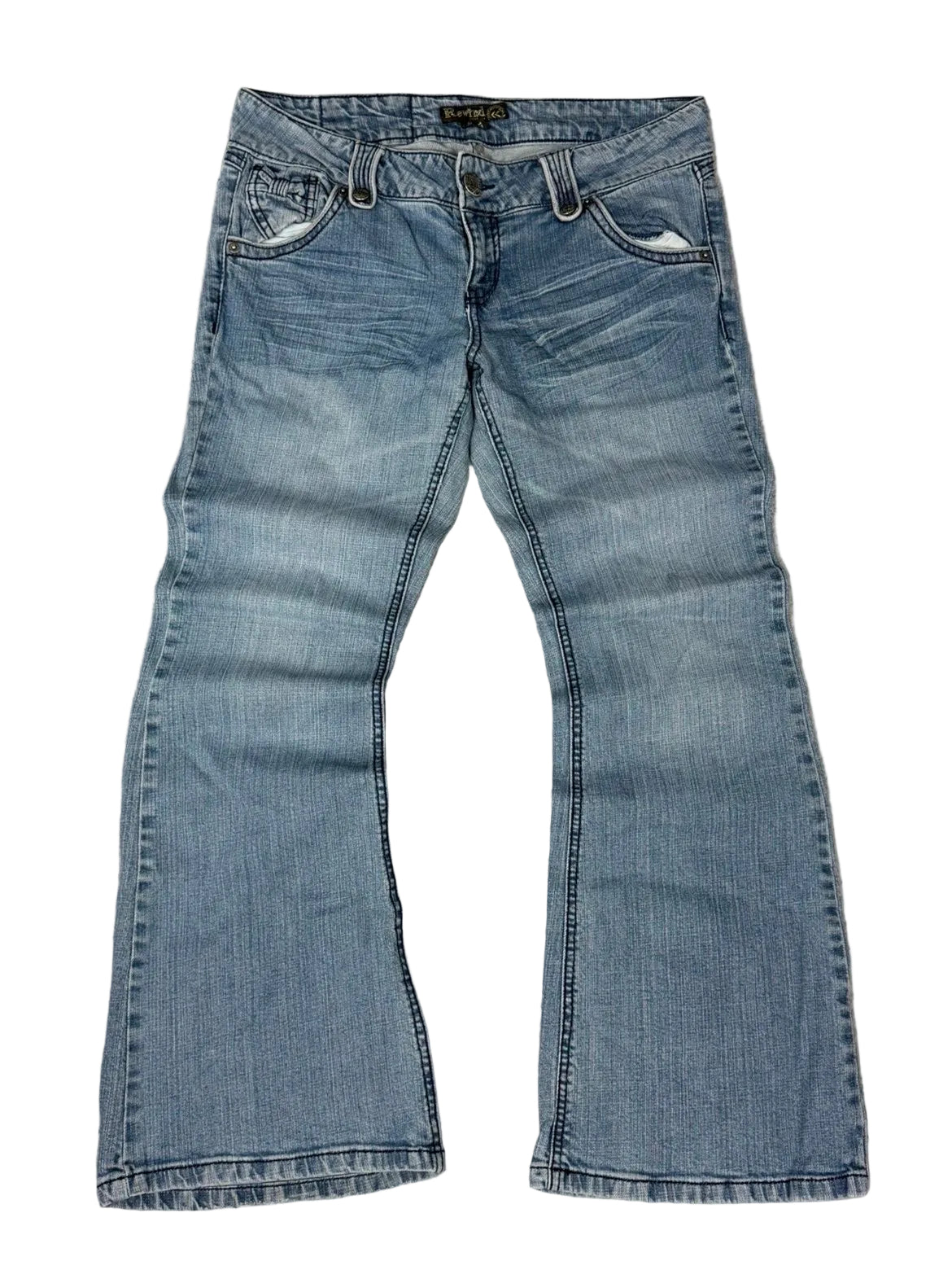 Baggy Bootcut Jeans