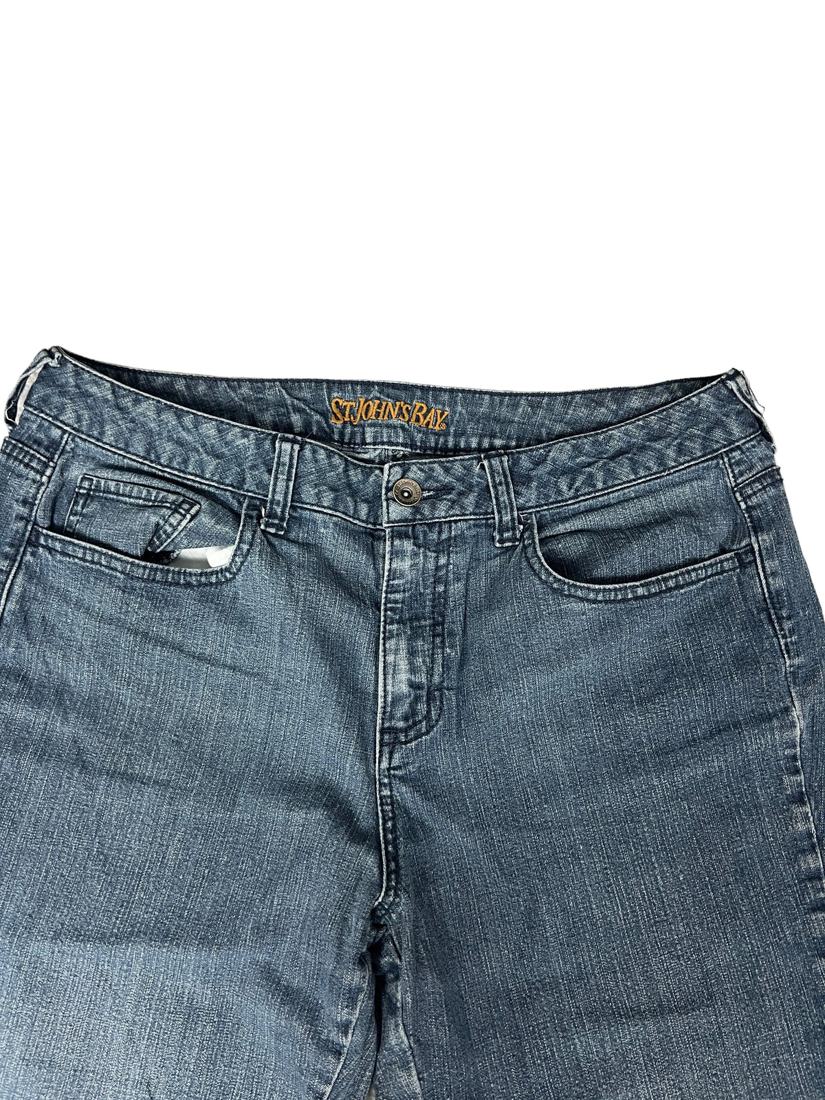 St. John's Bay Bootcut Jeans – Medium Wash, Flap Pockets