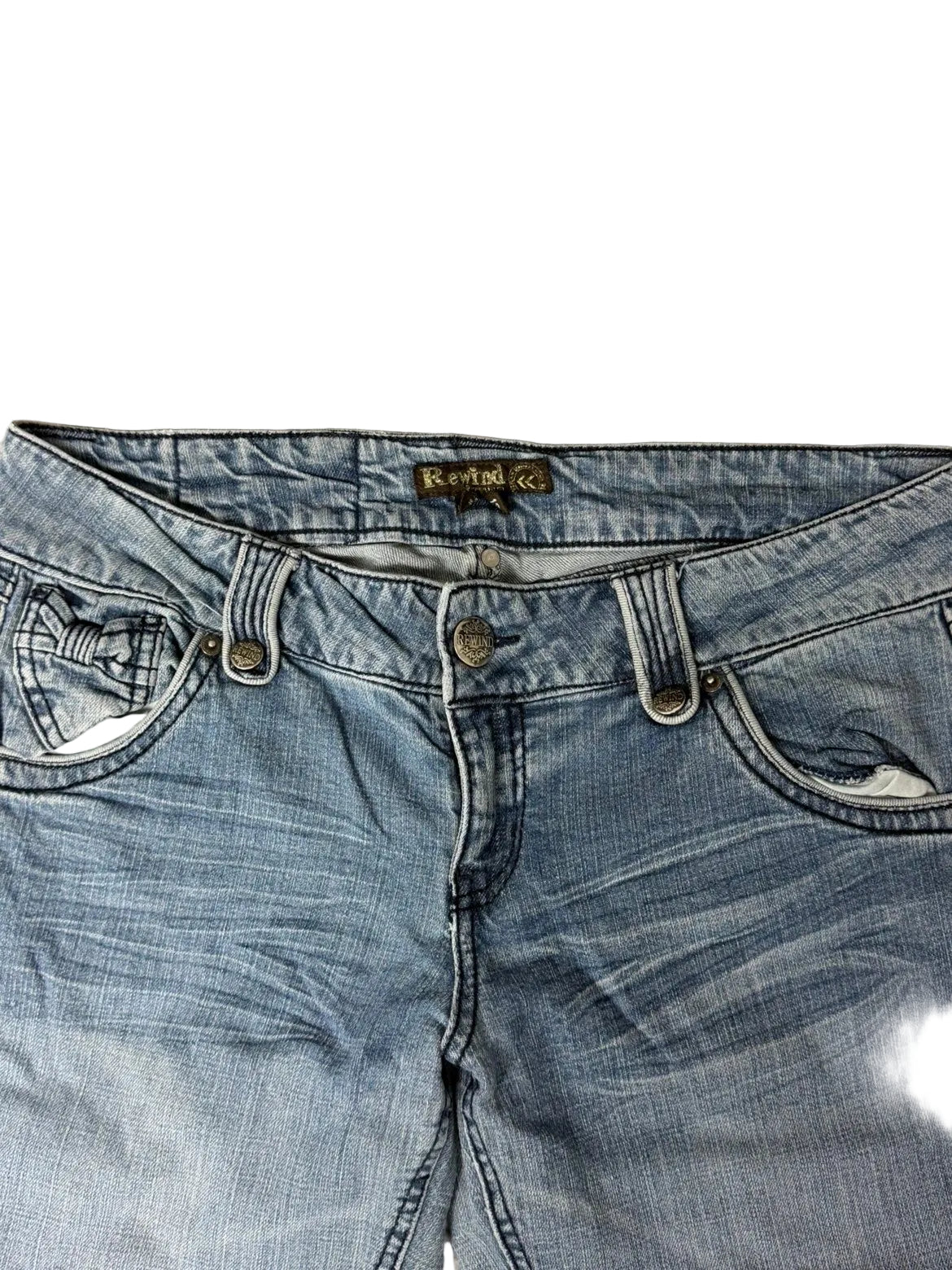 Baggy Bootcut Jeans