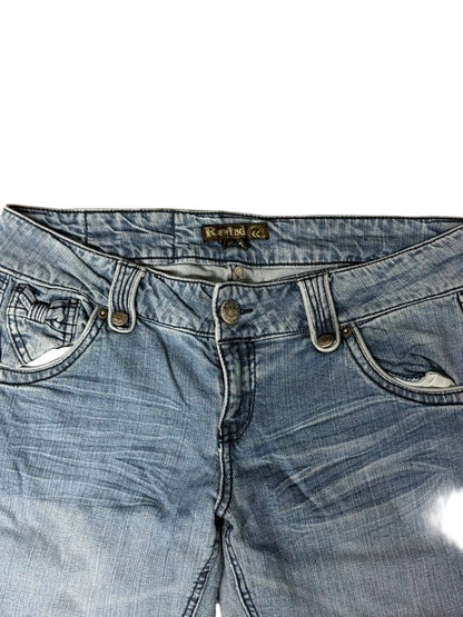 Baggy Bootcut Jeans