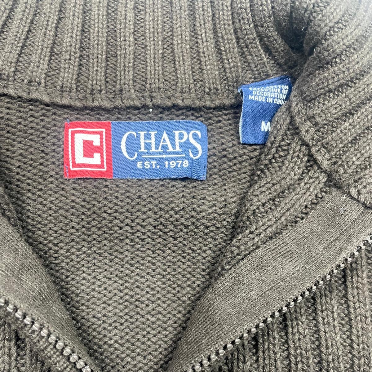 Chaps Quarter Zip (M)