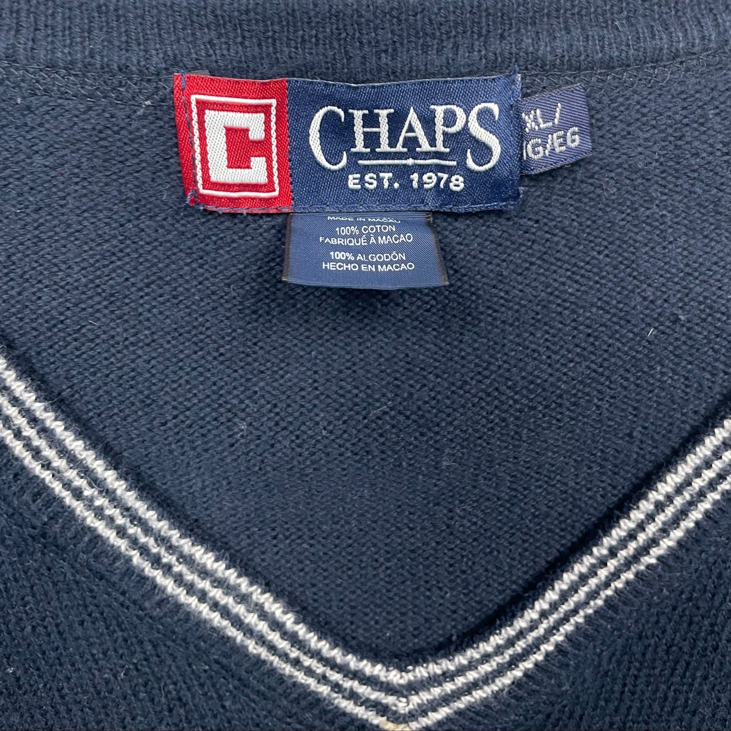 Chaps Sweater (XL)