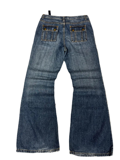 Baggy Bootcut Jeans