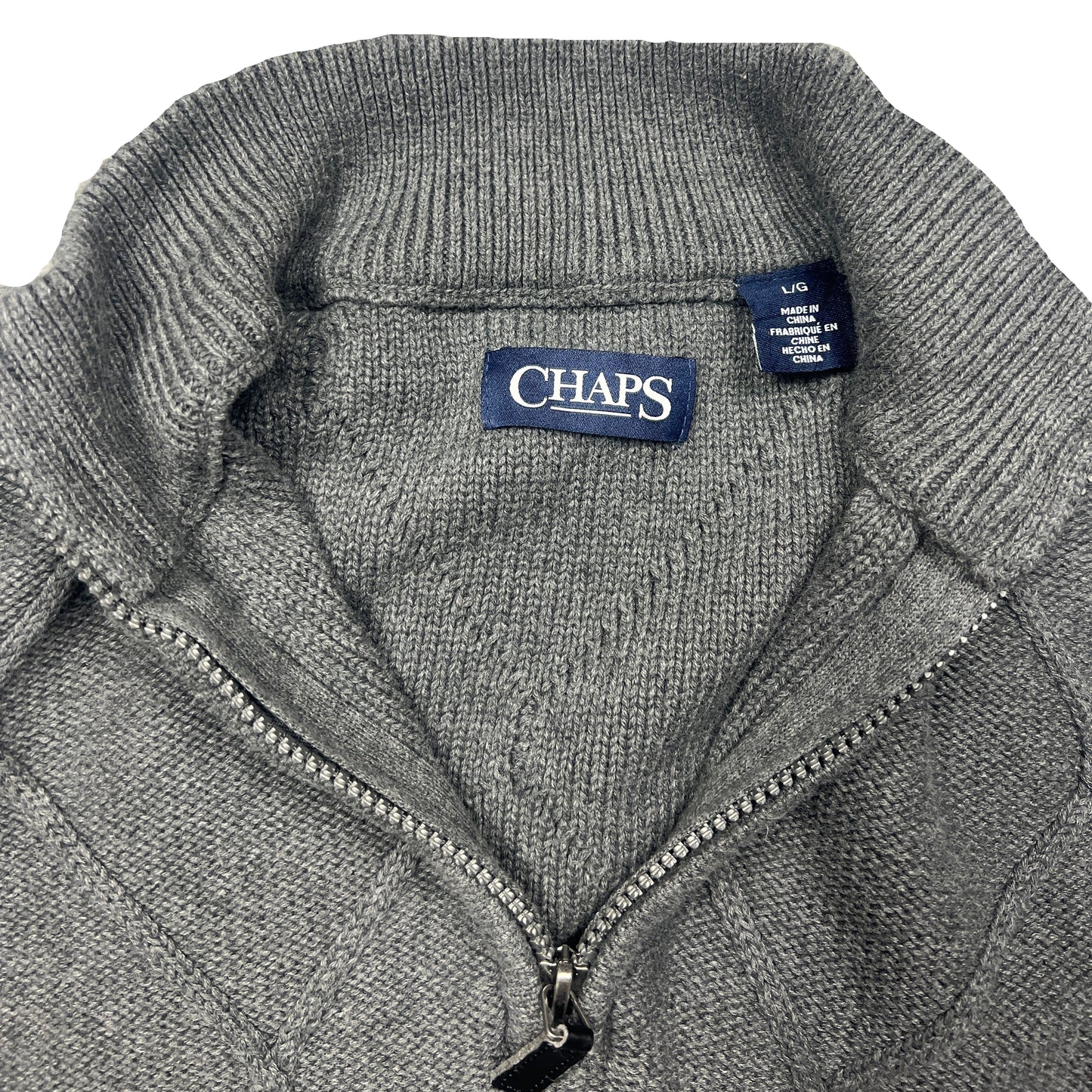 Chaps Quarter Zip (L)
