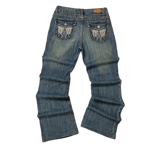 Washed Blue Jeans