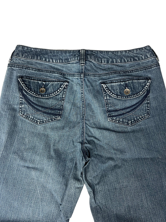 St. John's Bay Bootcut Jeans – Medium Wash, Flap Pockets