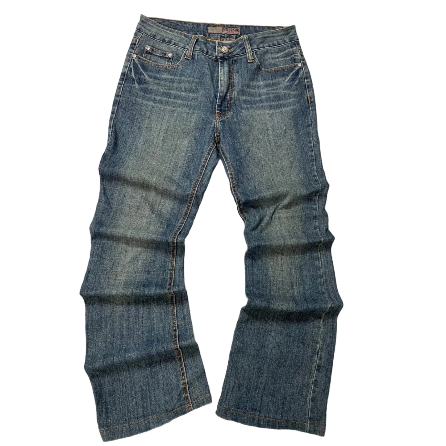 Washed Blue Jeans