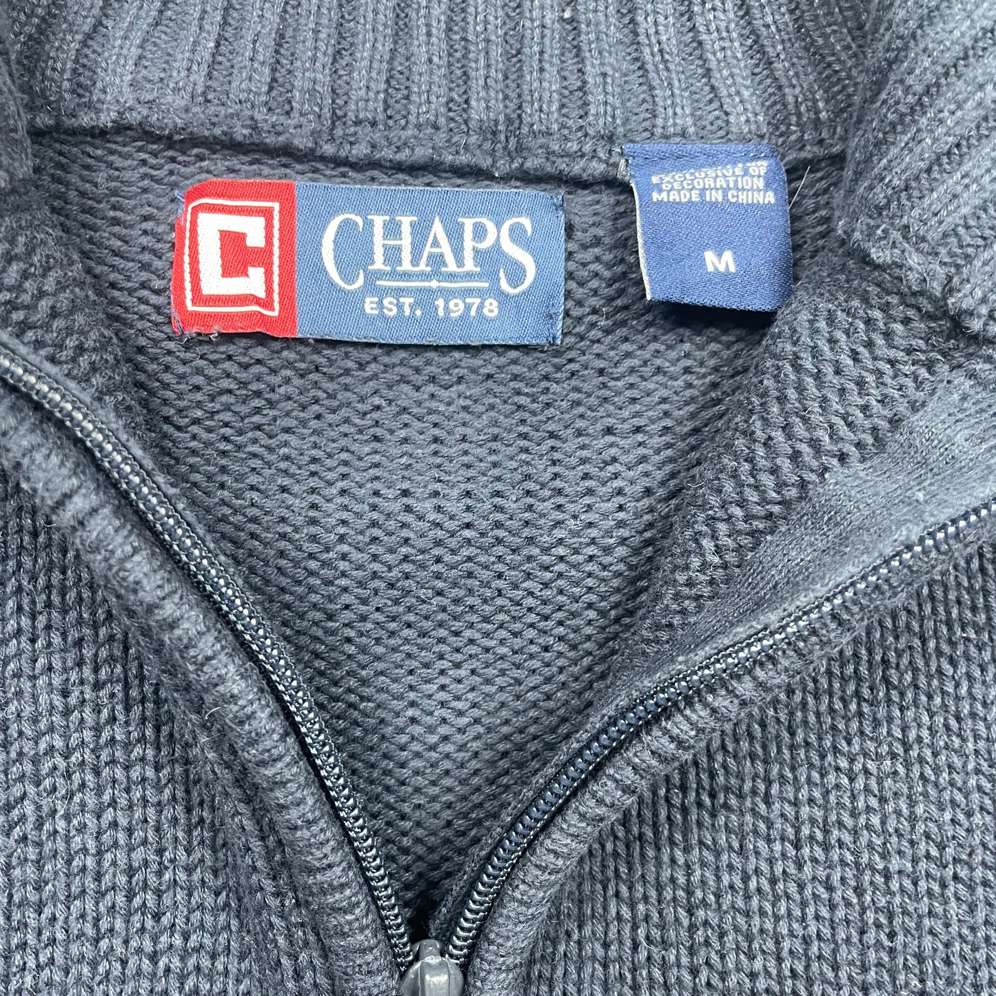 Chaps Quarter Zip (M)