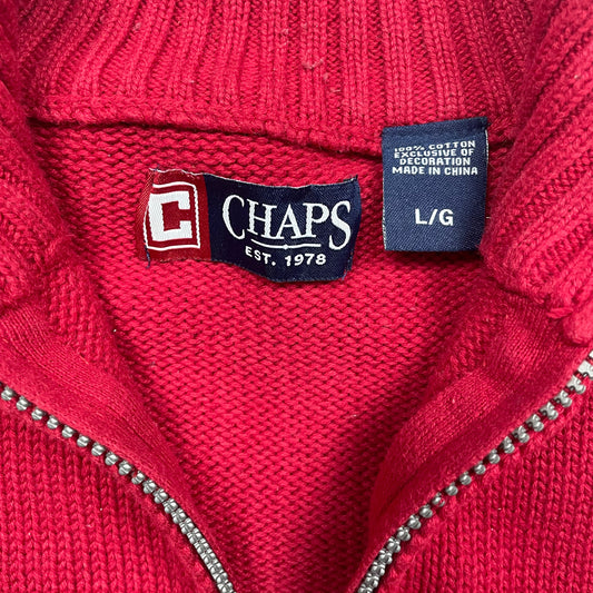 Chaps Quarter Zip (L)