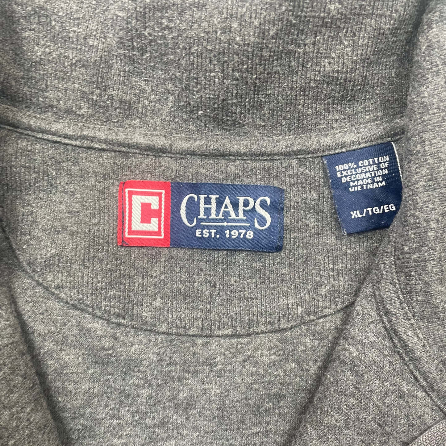 Chaps Quarter Zip (XL)