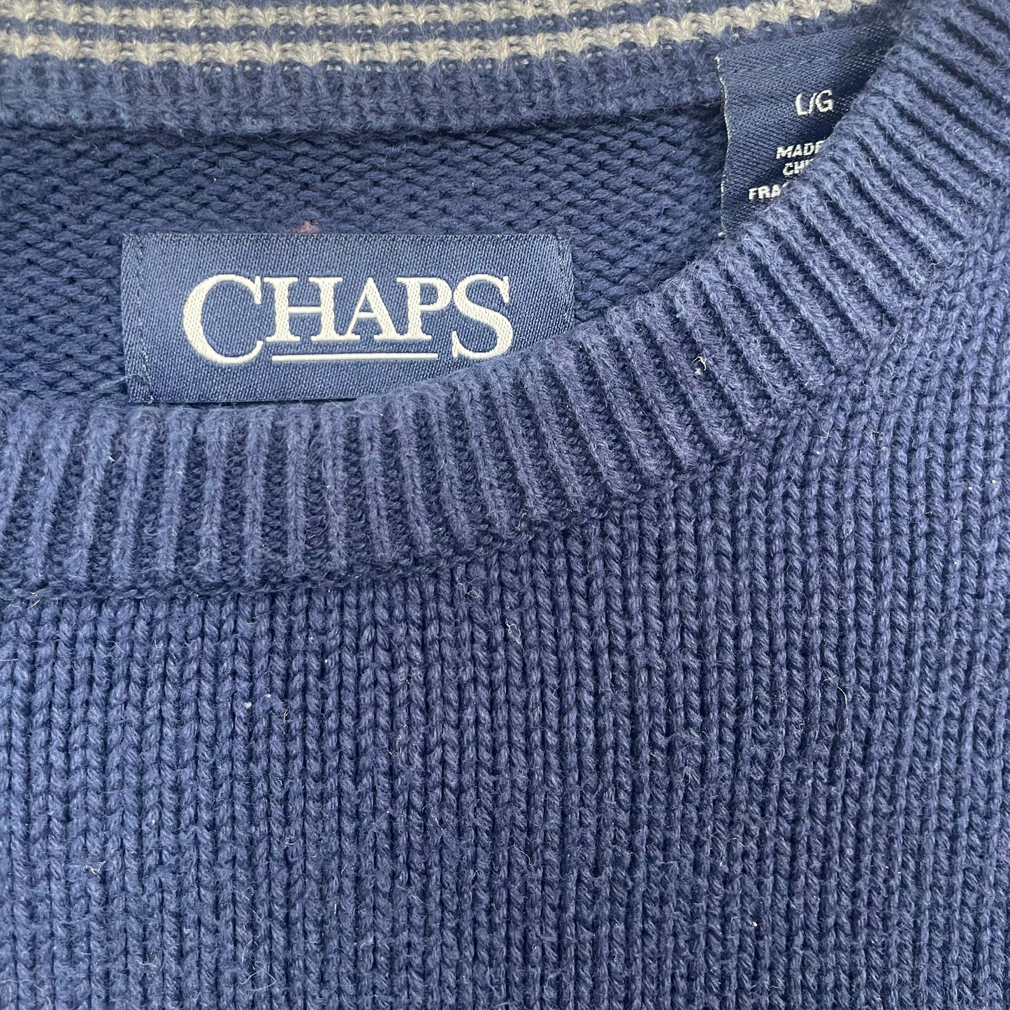 Chaps Sweater (L)