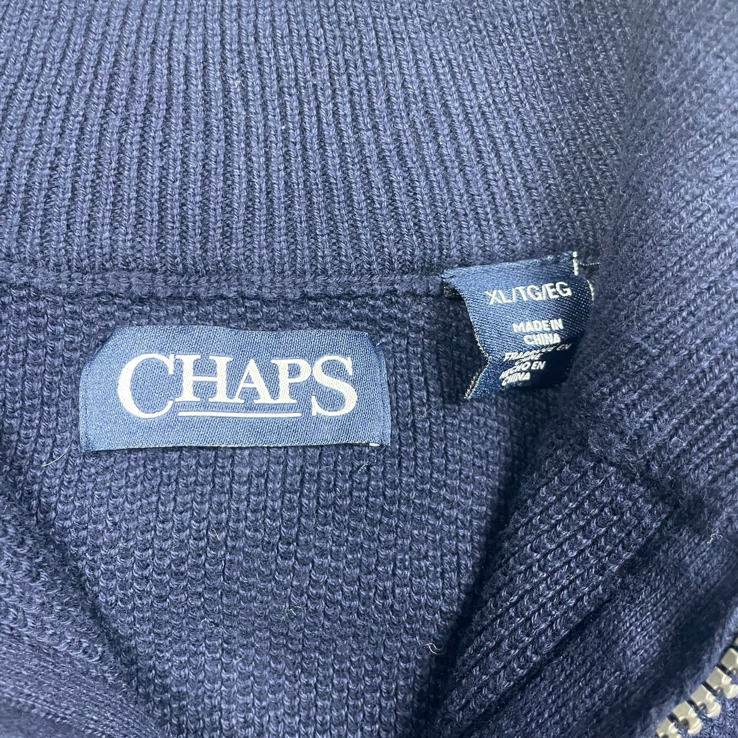 Chaps Quarter Zip (XL)