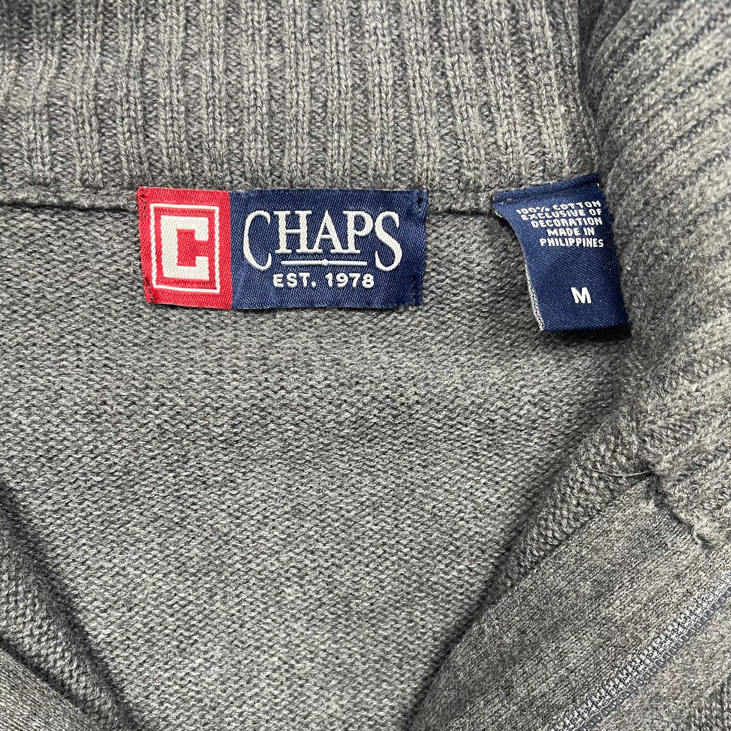 Chaps Quarter Zip (M)