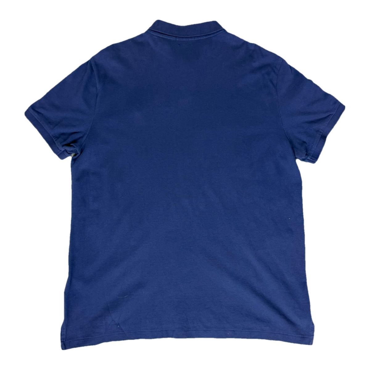 Ralph Lauren polo shirt blue back view