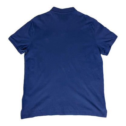 Ralph Lauren polo shirt blue back view